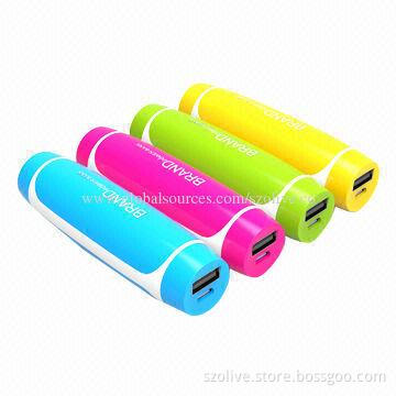 Newest 2,600mAh Portable Power Banks with 5V/1,000mA Output